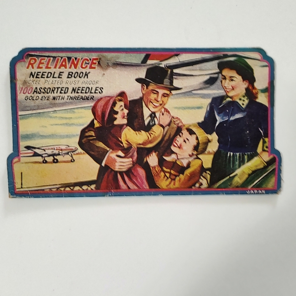 Reliance needle book vintage